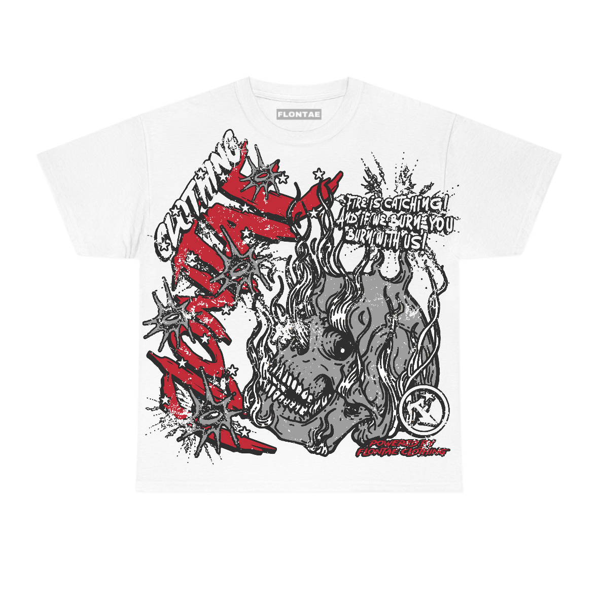 Chicago 1s Low Flontae T-Shirt Catch Me Graphic