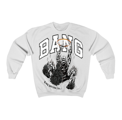 Black Cat 3s Flontae Sweatshirt Get Up Graphic