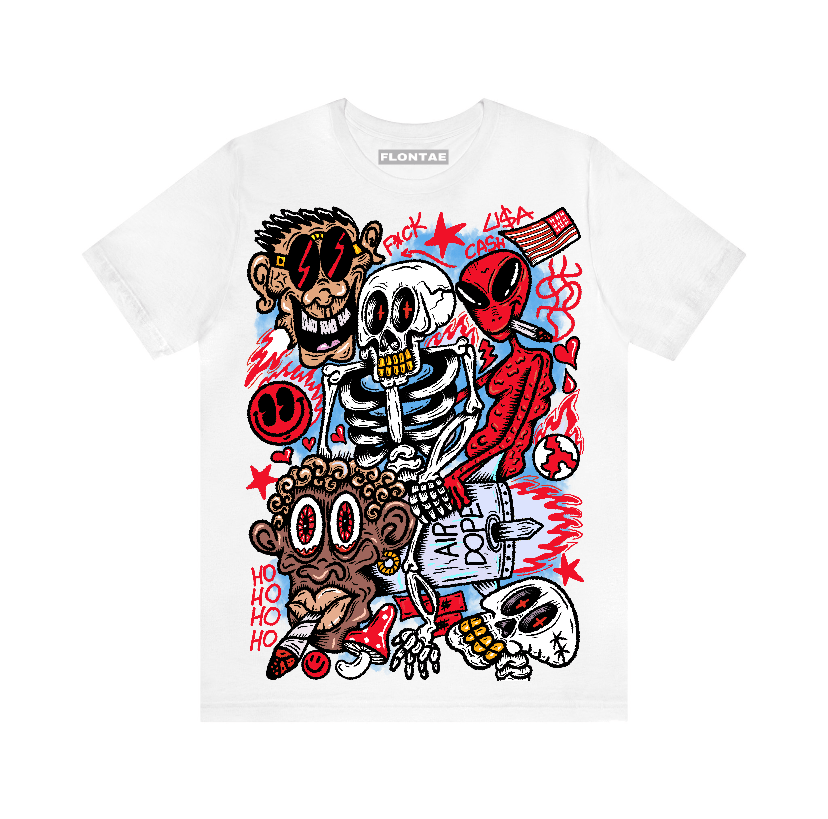 Cherry 11s Flontae T-Shirt Friends Graphic