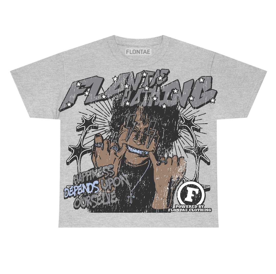 Wolf Grey 5s Flontae T-Shirt Inner Bliss Graphic
