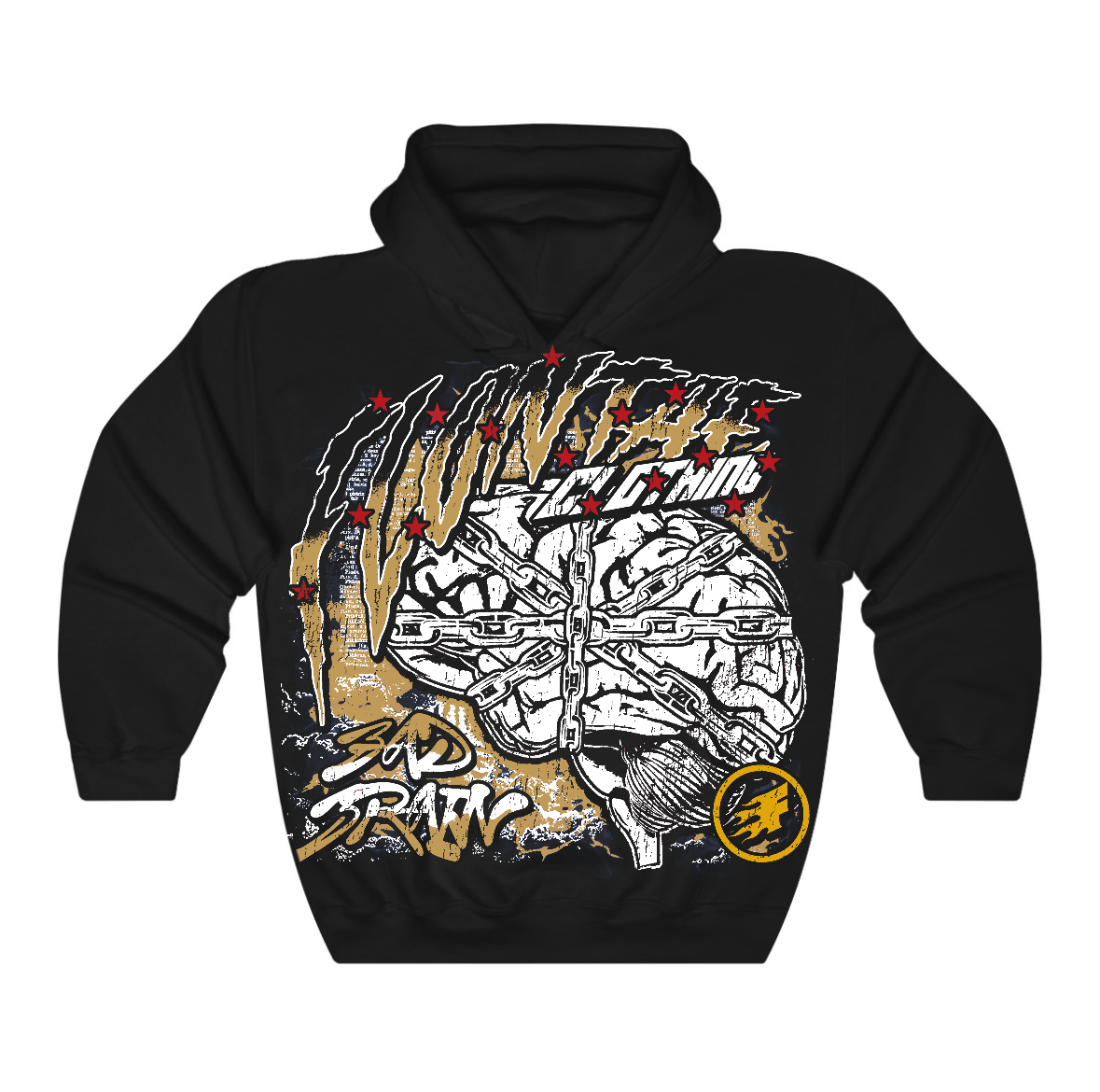 Taxi 12s Flontae Hoodie Bad Brain Graphic