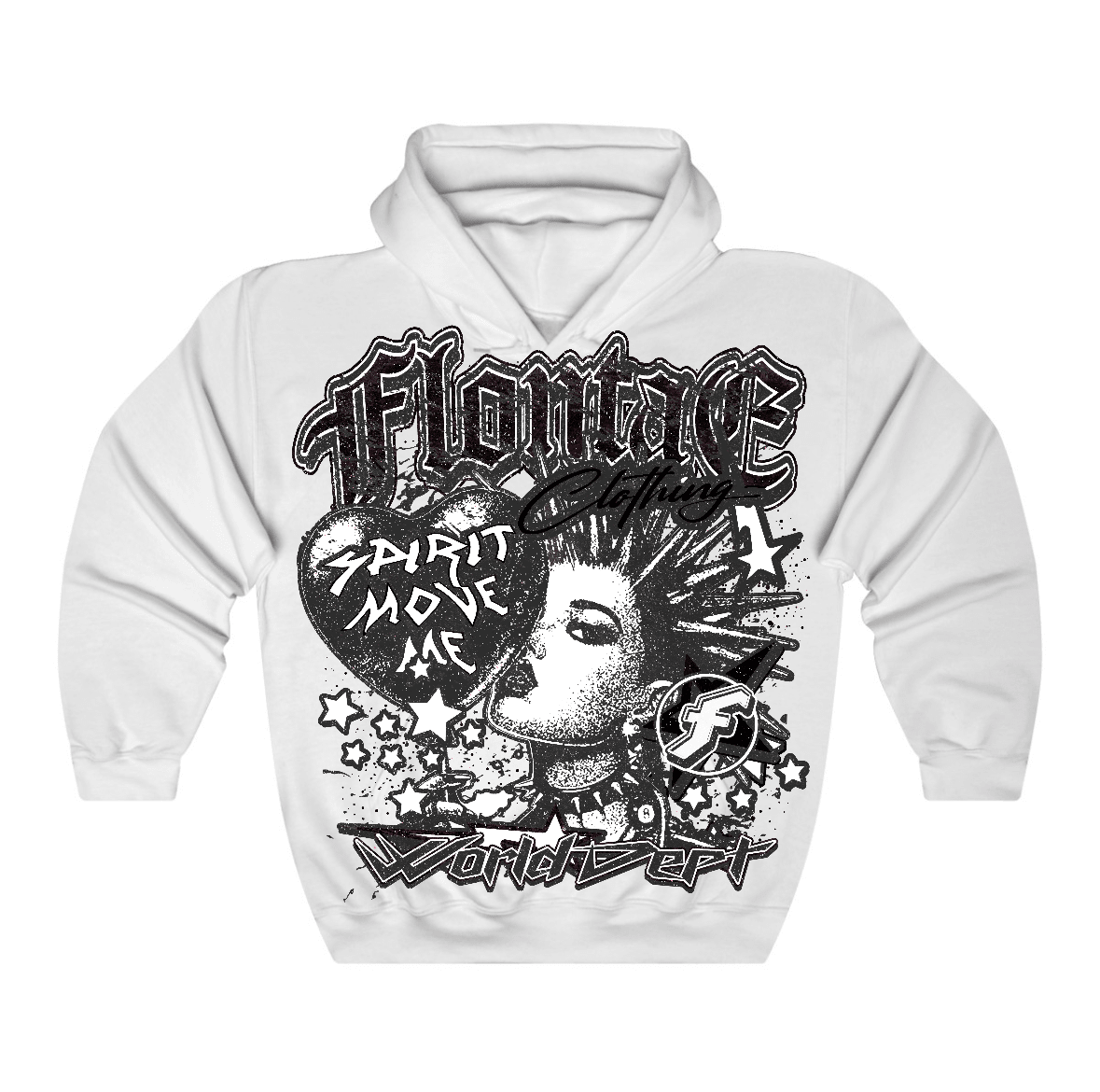 Black Cat 4s Flontae Hoodie Soul Motivation Graphic