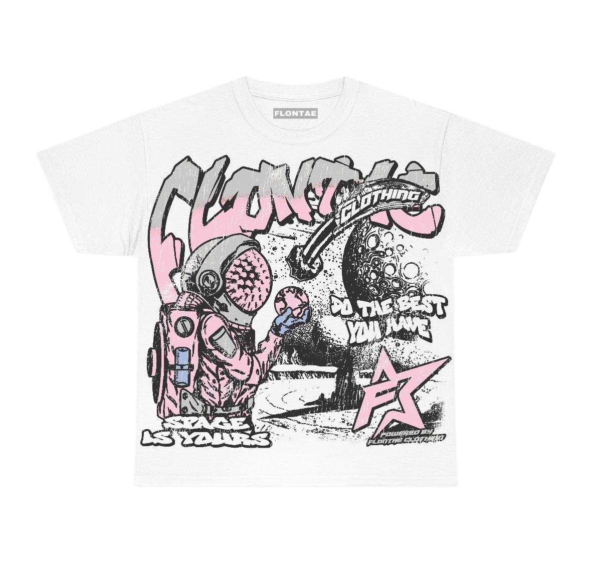 35th Anniversary 5s Flontae T-Shirt Space Is Yours Graphic