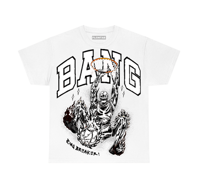 White Thunder 4s Flontae T-Shirt Get Up Graphic