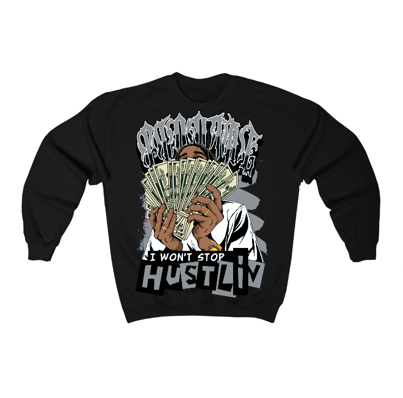 Fear 4s Flontae Sweatshirt Hustlin Graphic