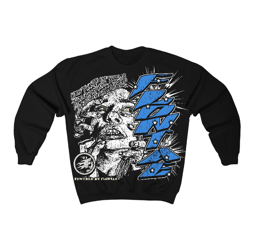 Lucky Shorts 3s Flontae Crewneck Sweatshirt Forever Graphic