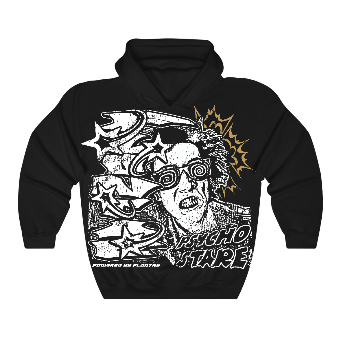 Taxi 12s Flontae Hoodie Stare Graphic
