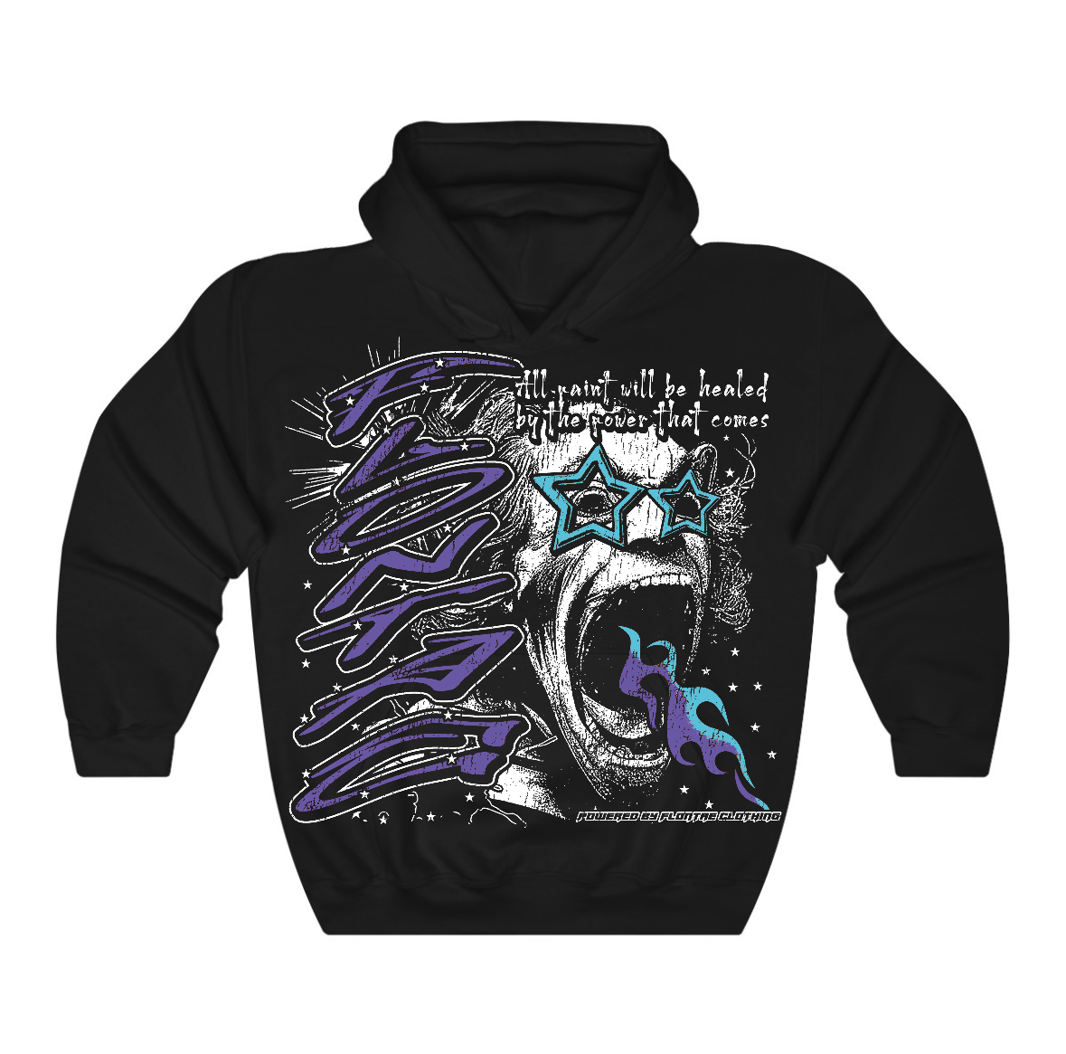 Aqua 8s Flontae Hoodie Wonder Graphic