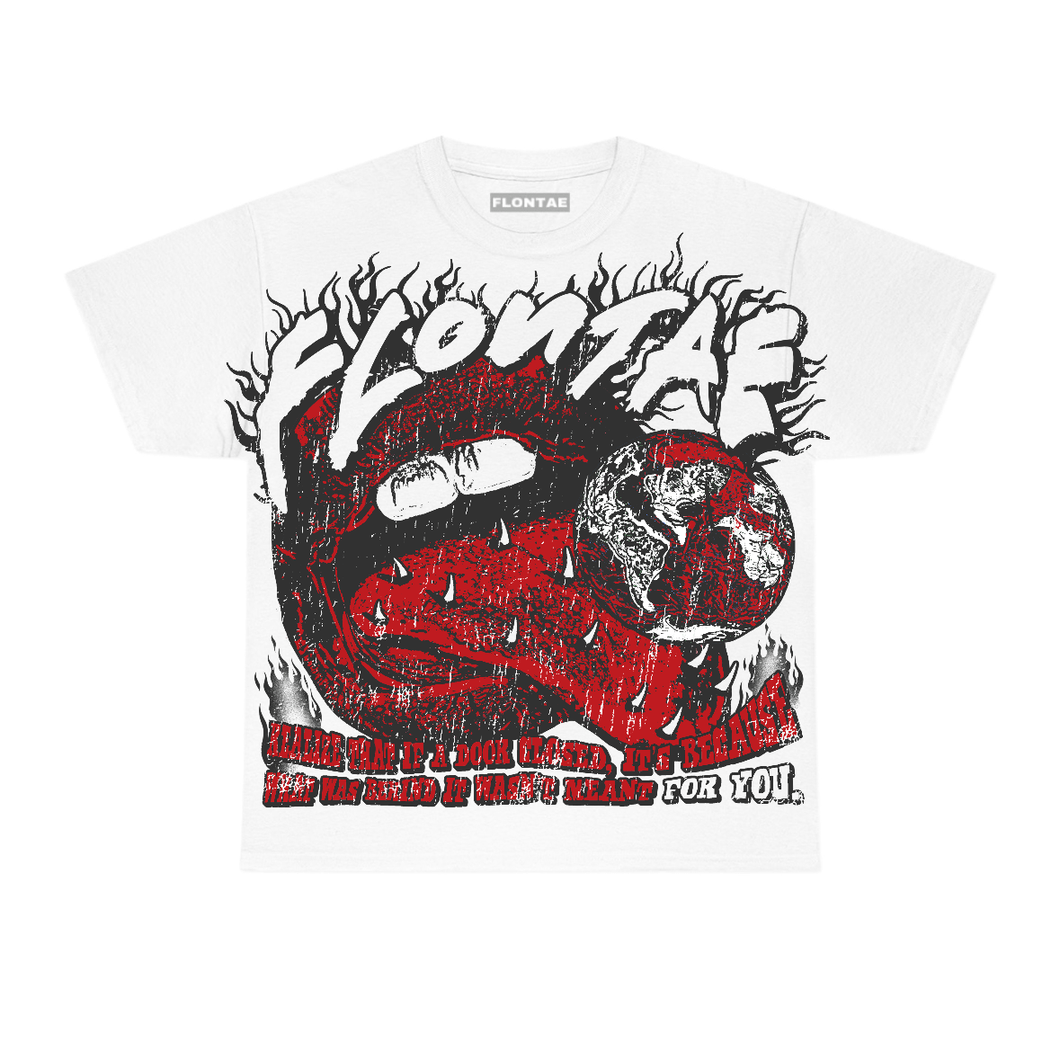 Chicago 1s Low Flontae T-Shirt Don't Worry Graphic