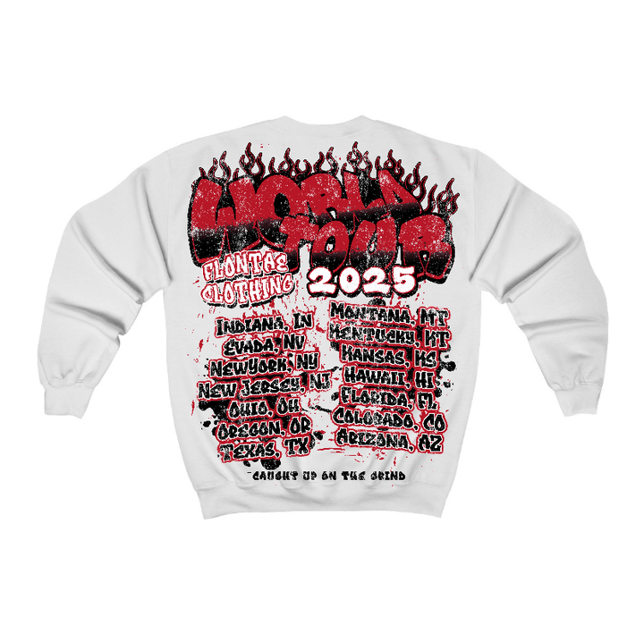Flu Game 12s Flontae Crewneck Sweatshirt Intelligence Graphic