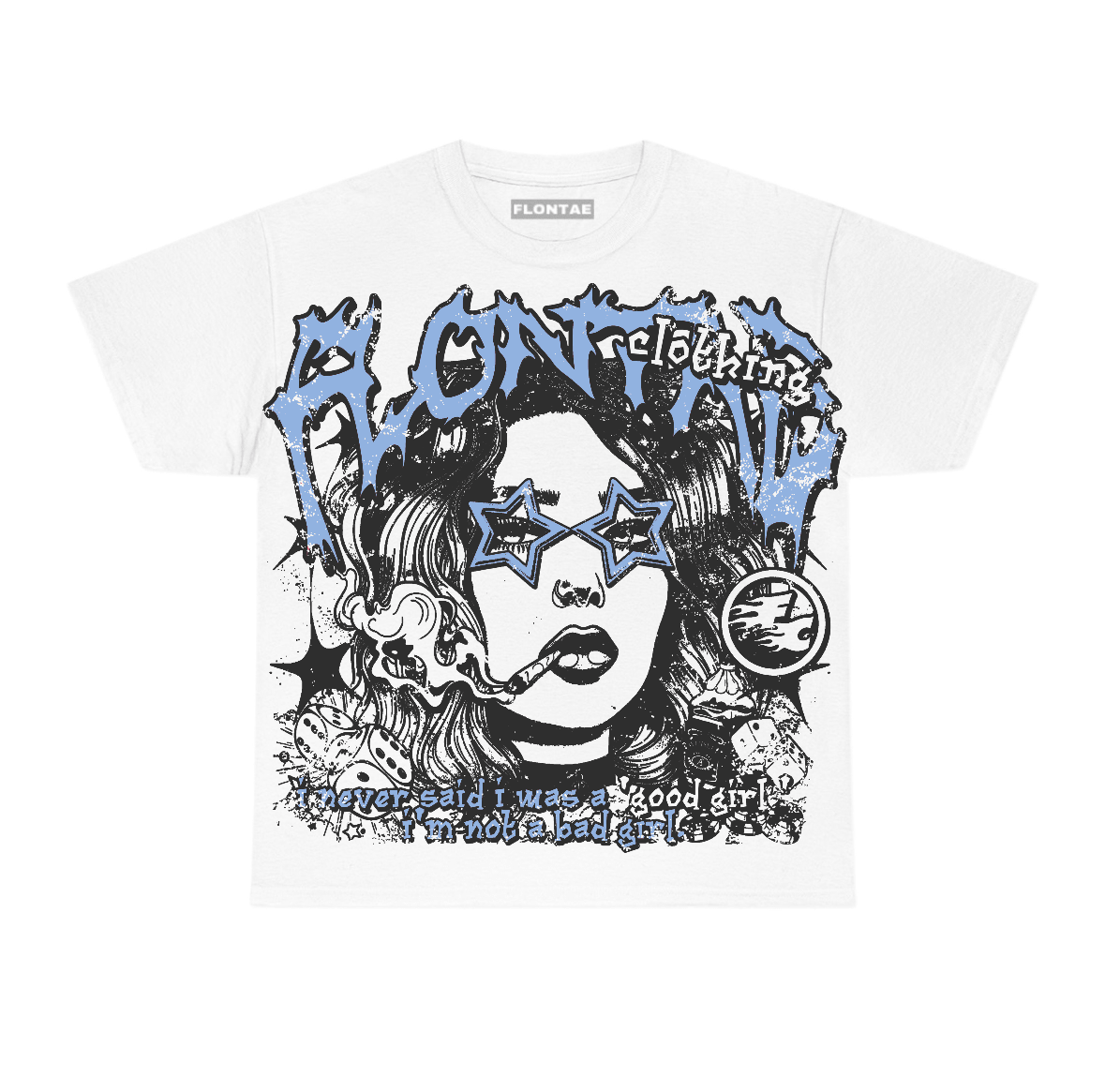 Forget Me Not 4s Flontae T-Shirt Keep Quiet Graphic