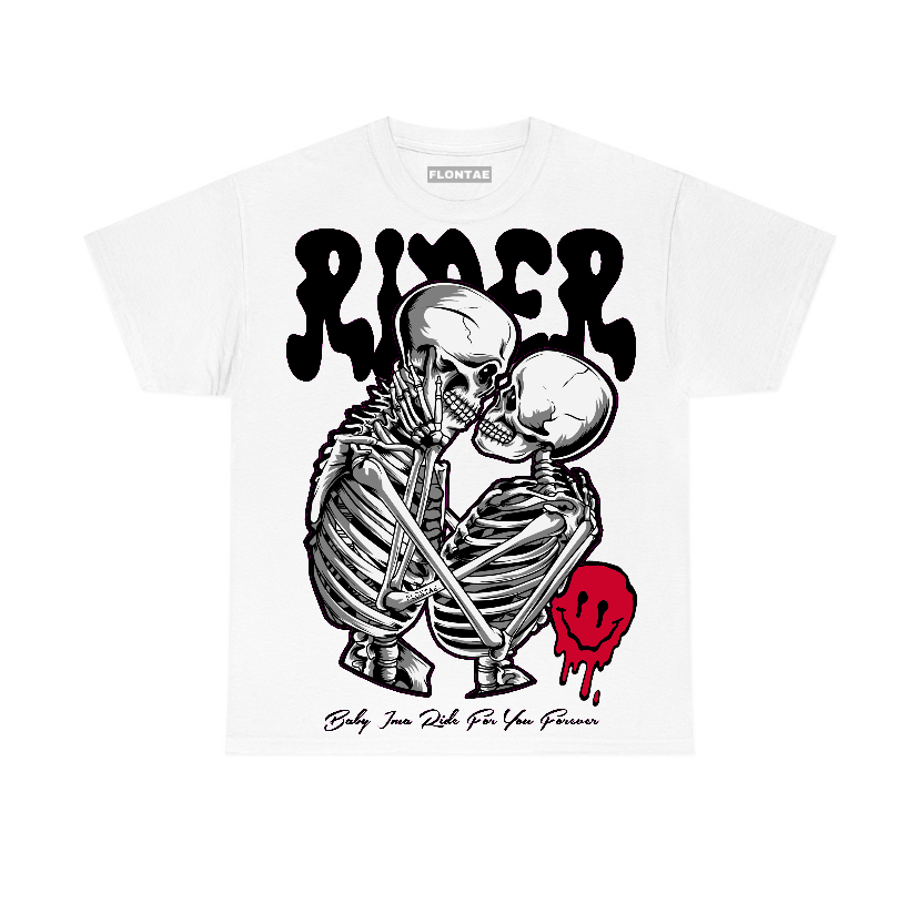 Red Taxi 12s Flontae T-Shirt Rider Graphic