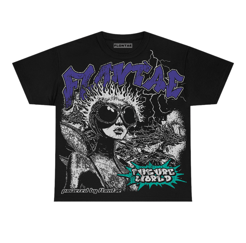 Grape 5s Flontae T-Shirt Happiness Graphic