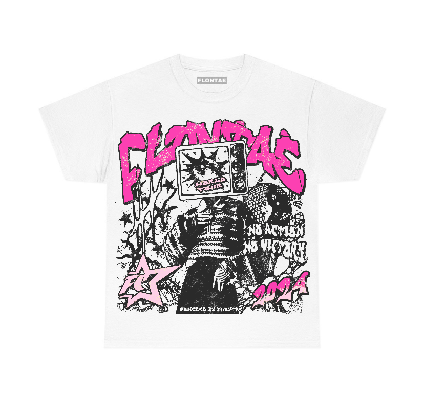 Triple Pink Dunk Low Flontae T-Shirt No Victory Graphic