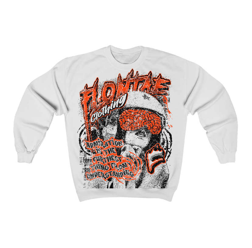 Georgia Peach 3s Flontae Crewneck Sweatshirt Understand Graphic