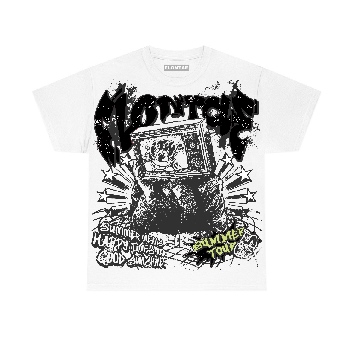 Inner Beast 11s Flontae T-Shirt Happiness Graphic
