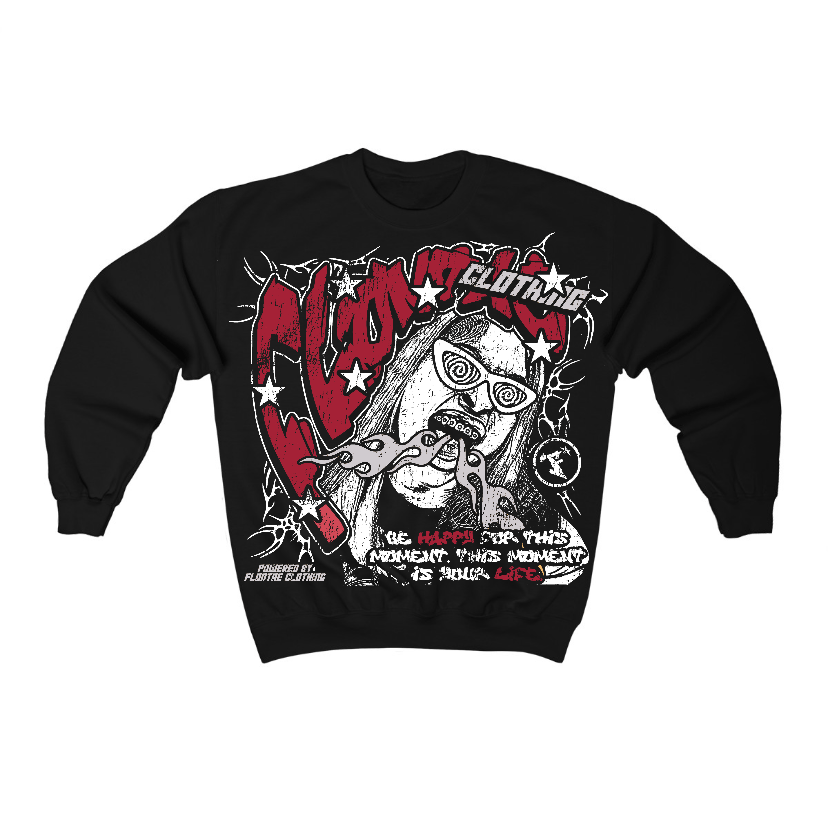 Black Toe 14s Flontae Crewneck Sweatshirt Losing It Graphic