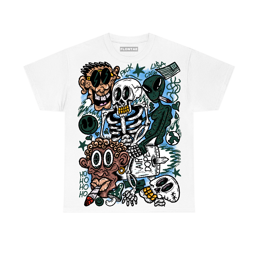 Oxidized Green 4s Flontae T-Shirt Friends Graphic