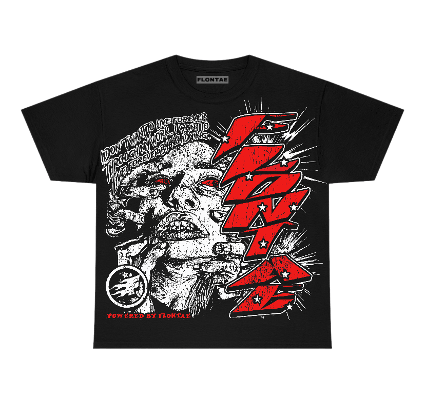 Bred Velvet 11s Flontae T-Shirt Forever Graphic