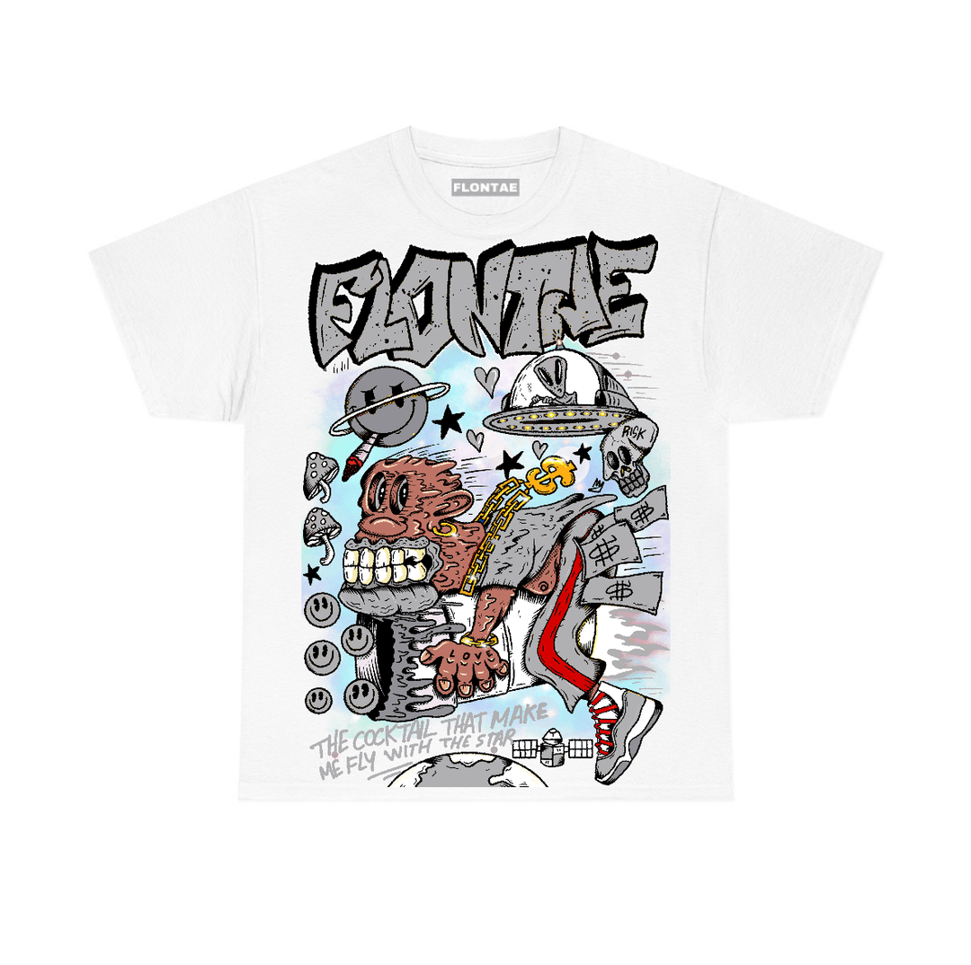 White Cement 4s Flontae T-Shirt I Want To Know Graphic