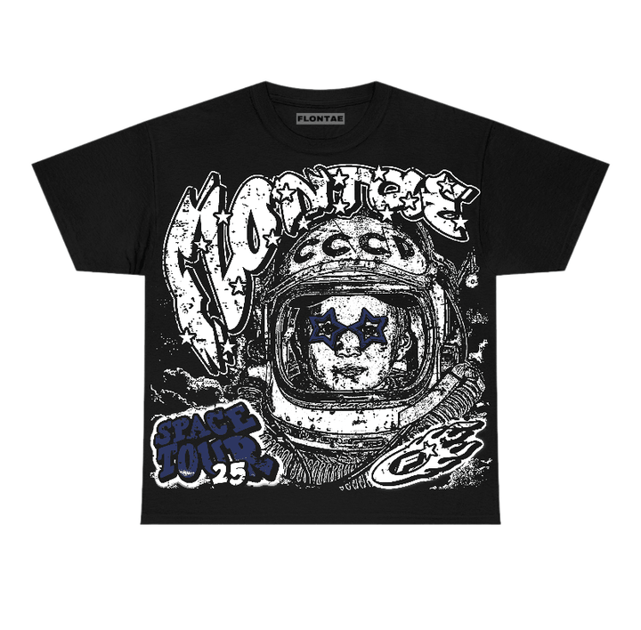 Deep Royal Blue 1s Flontae T-Shirt Get Around Graphic