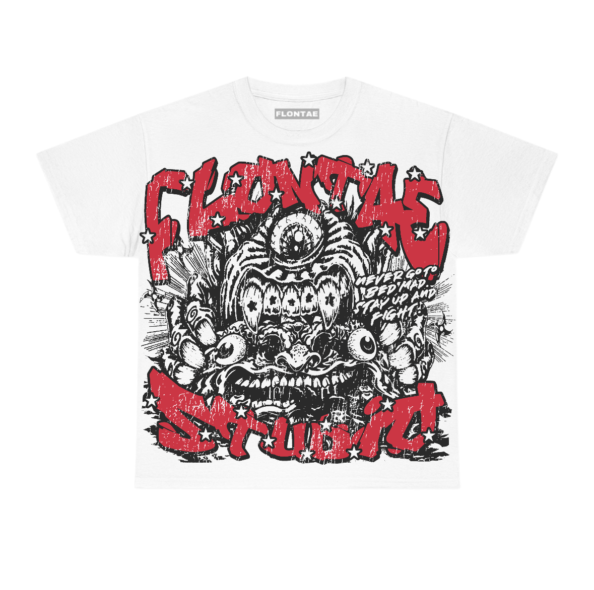 Fire Red “Black Tongue” 5s Flontae T-Shirt Seems Fair Graphic