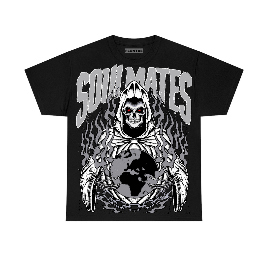 White Cement 4s Flontae T-Shirt Soulmates Graphic