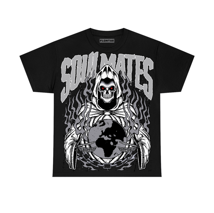 White Cement 4s Flontae T-Shirt Soulmates Graphic