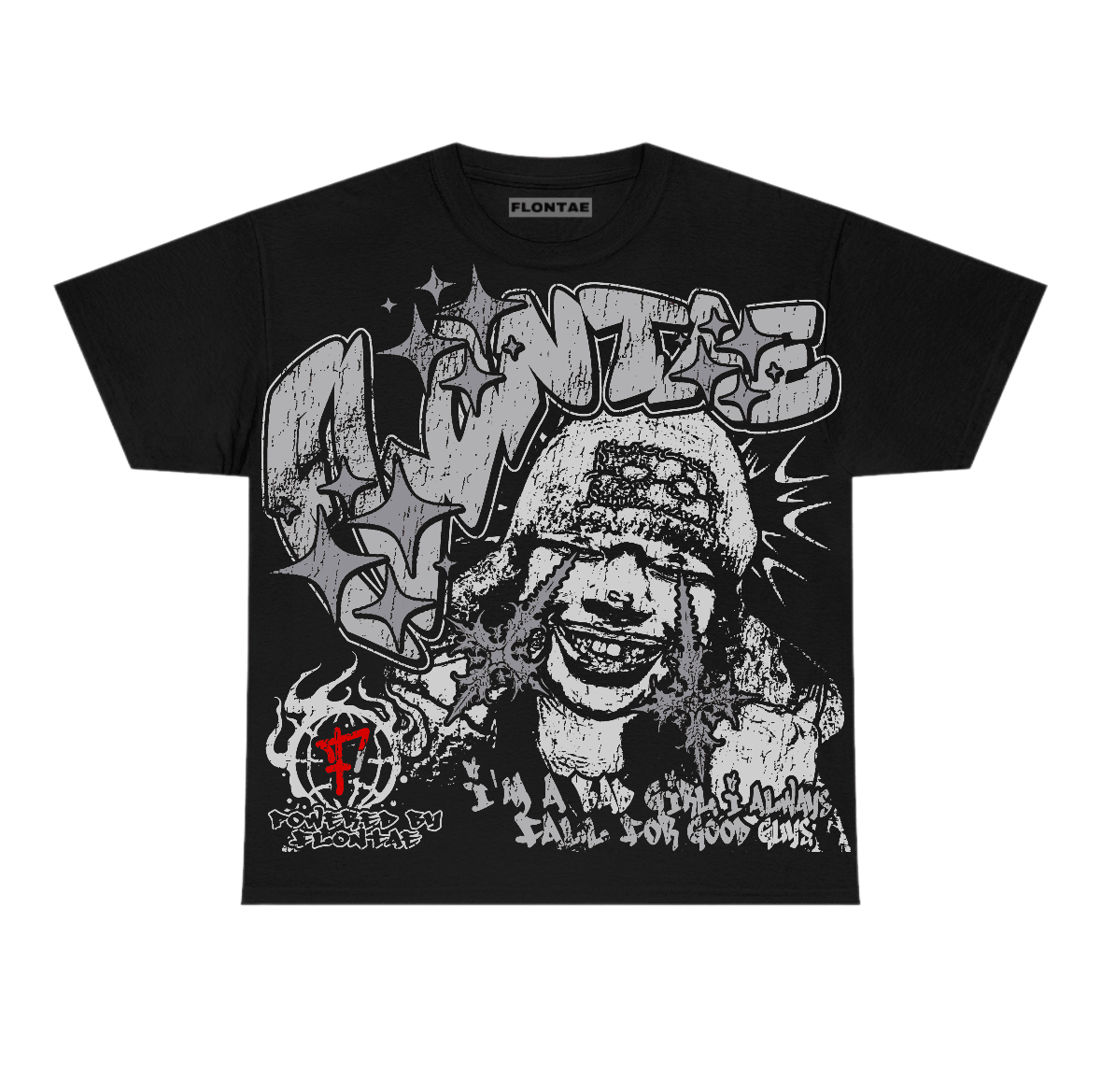 White Cement 4s Flontae T-Shirt Changed The Thought Graphic