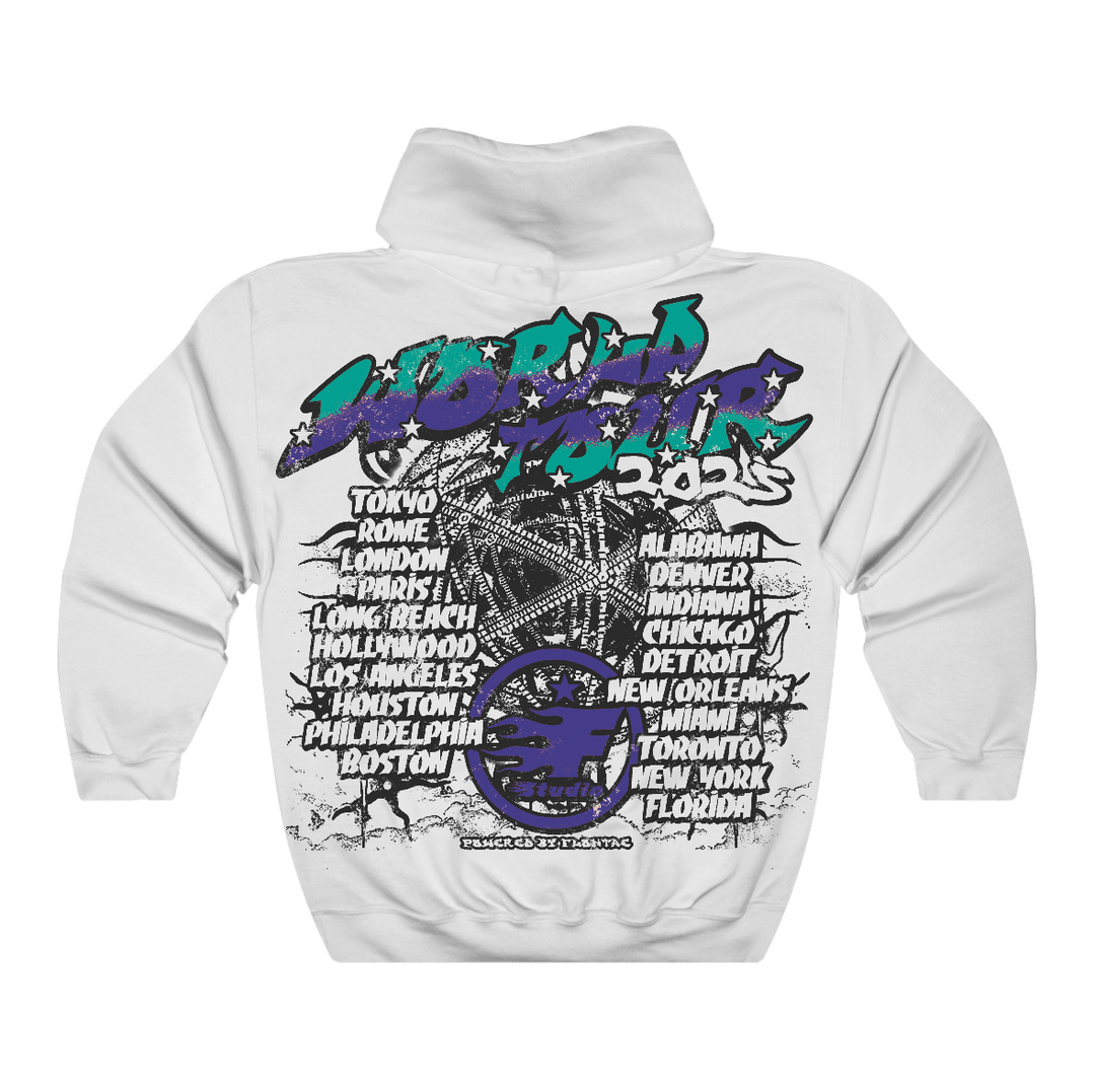 Grape 5s Flontae Hoodie No Victory Graphic