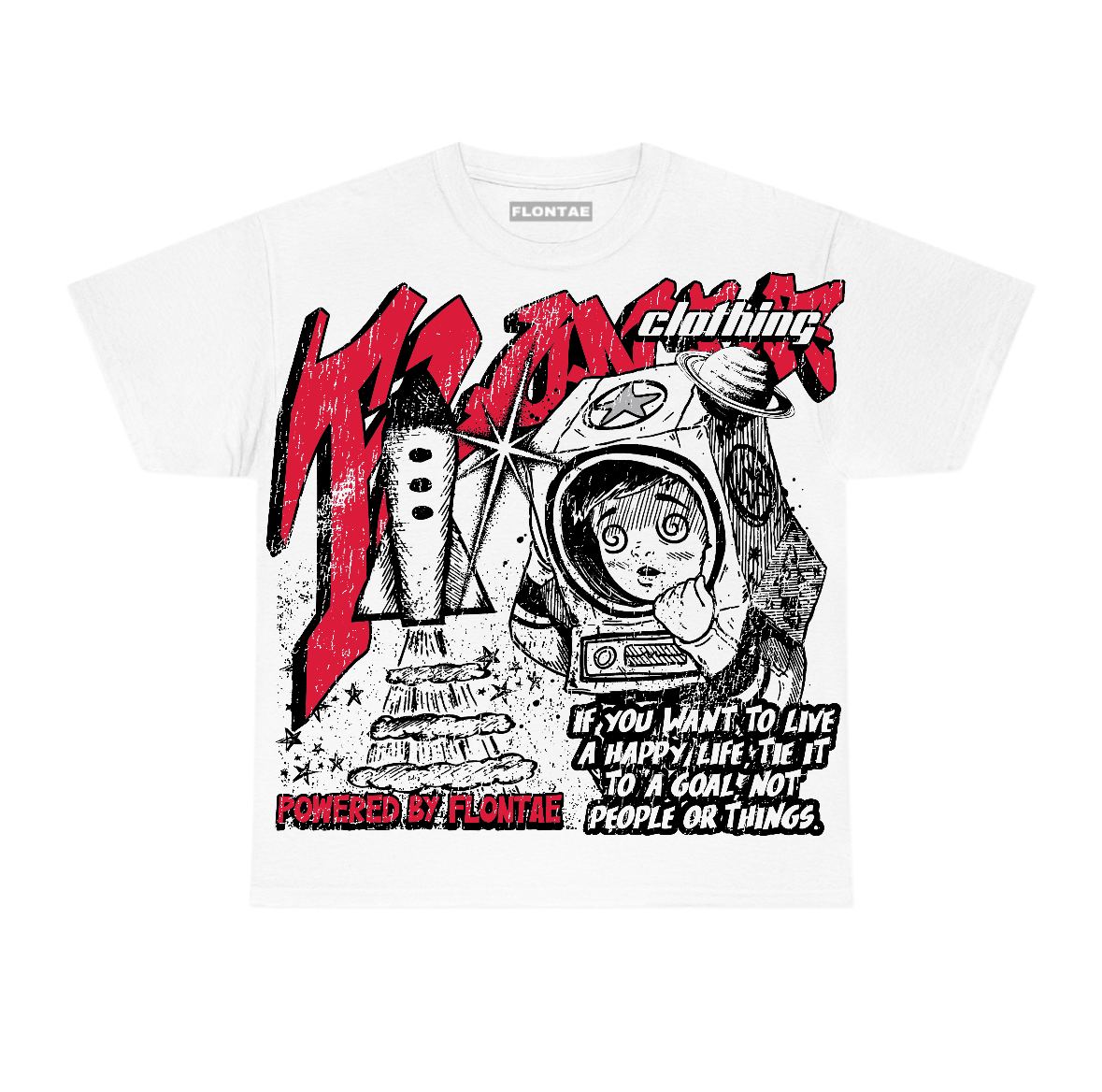 Toro Bravo 4s Flontae T-Shirt Cosmic Aura Graphic