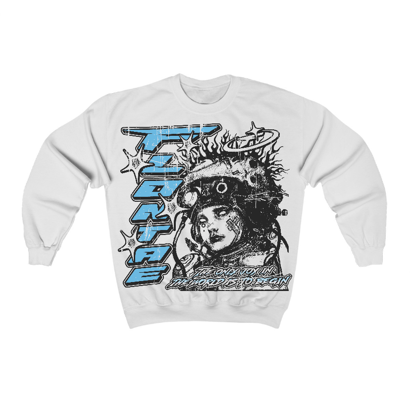 Legend Blue 11s Flontae Crewneck Sweatshirt Self Aware Graphic