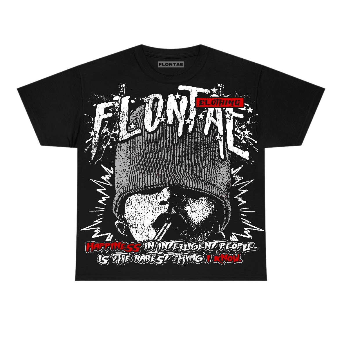 White Cement 4s Flontae T-Shirt Furious Graphic