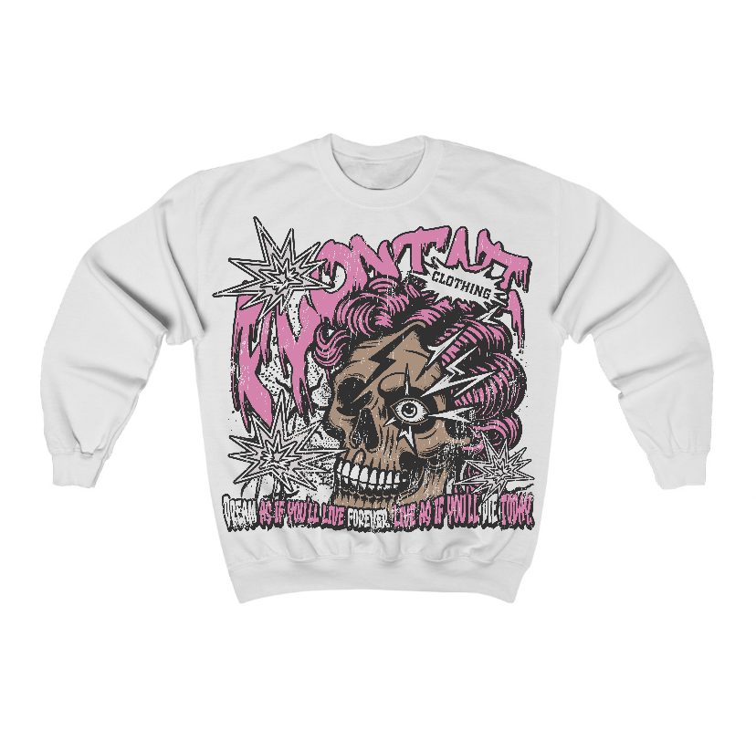 Orchid 4s Flontae Crewneck Sweatshirt Dream Graphic