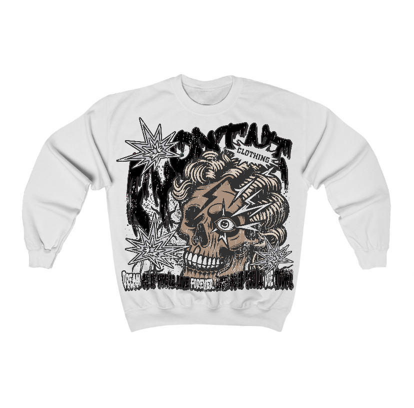 Reverse Metallic 5s Flontae Crewneck Sweatshirt Dream Graphic