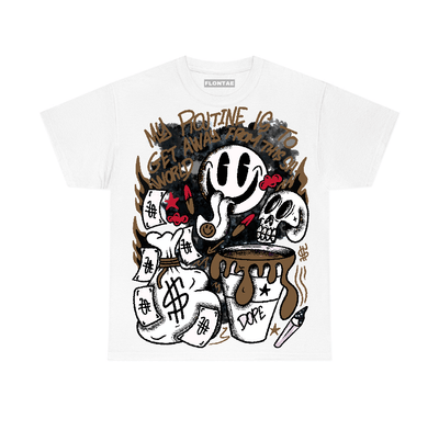 Olive 9s Flontae T-Shirt Stay Out Graphic