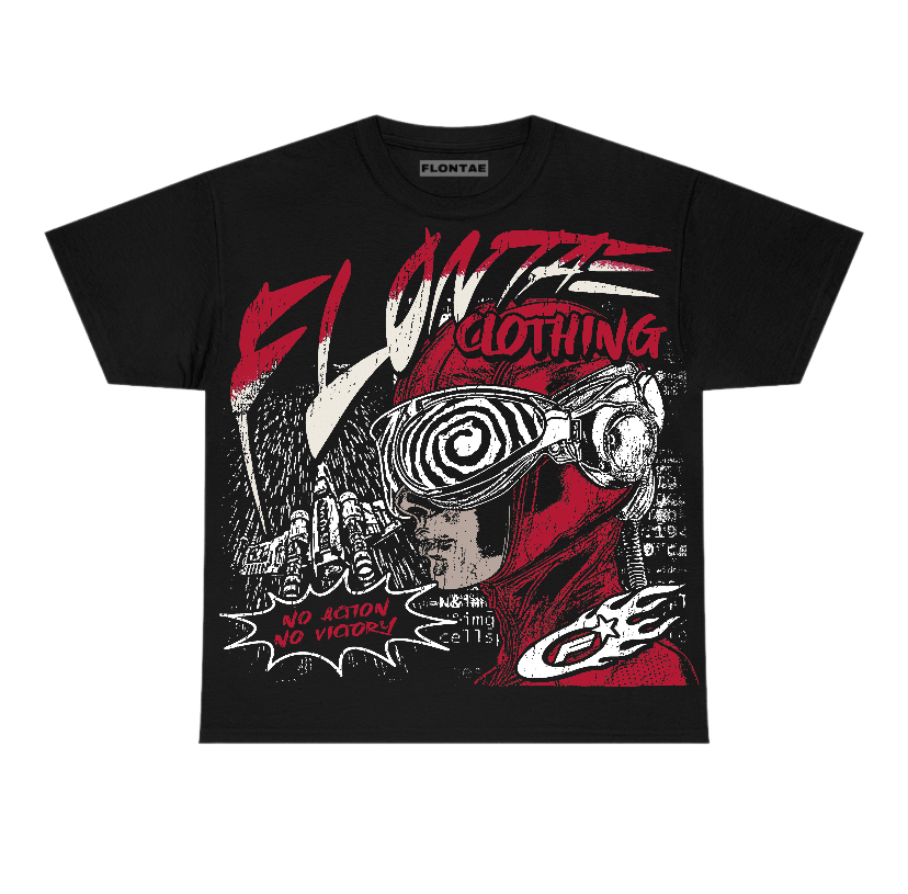 Black Toe Reimagined 1s Flontae T-Shirt Justify Graphic