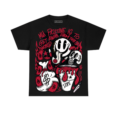 Black Toe Reimagined 1s Flontae T-Shirt Stay Out Graphic