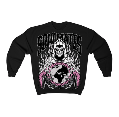 Orchid 4s Flontae Sweatshirt Soulmates Graphic