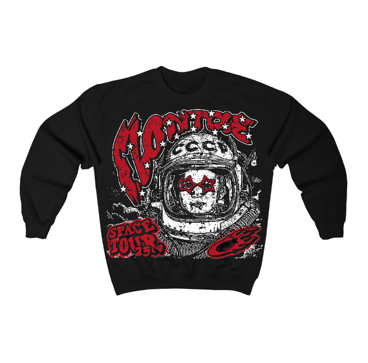 Flu Game 12s Flontae Crewneck Sweatshirt Get Around Graphic