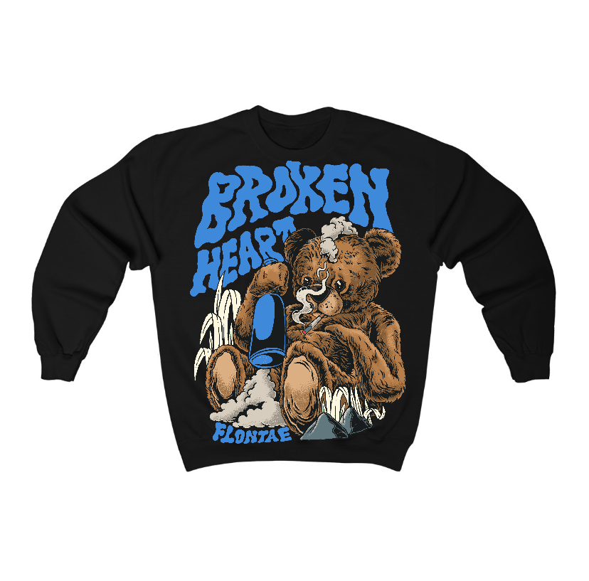 Lucky Shorts 3s Flontae Sweatshirt Broken Heart Graphic