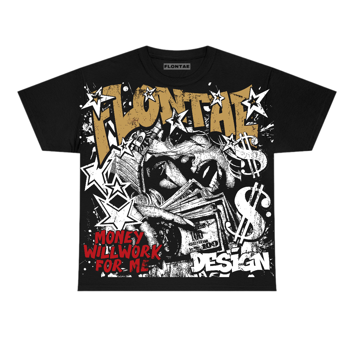 Taxi 12s Flontae T-Shirt Passive Graphic