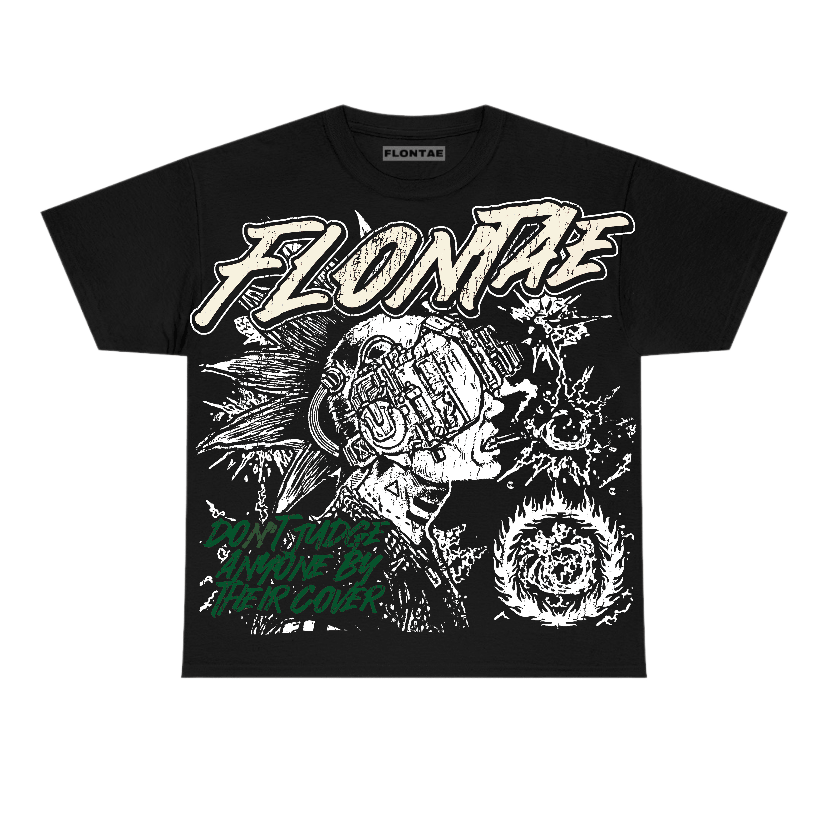 Pine Green 13s Flontae T-Shirt Never Quit Graphic