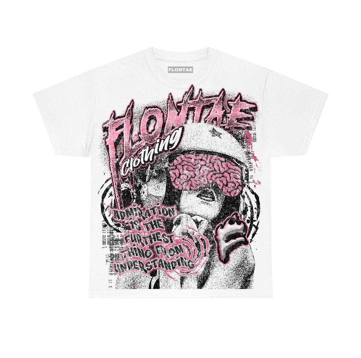 White “Understand” Graphic T-Shirt – Unisex Cotton Streetwear Tee by Flontae