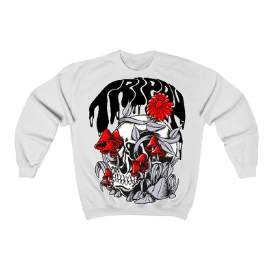 Black Cement 3s Flontae Sweatshirt Trippin Graphic