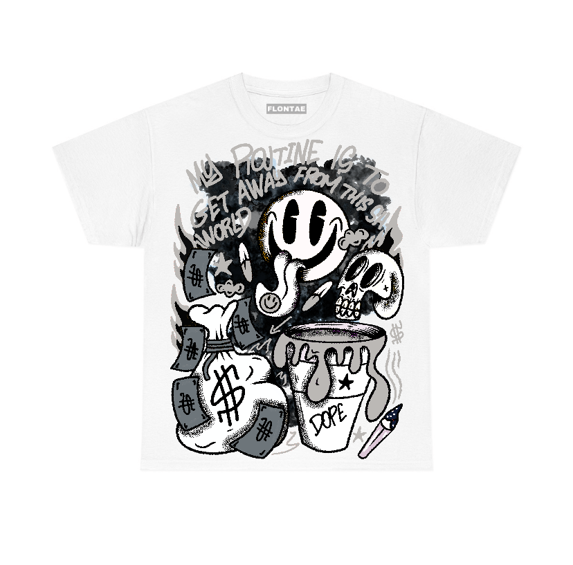 Cool Grey 9s Flontae T-Shirt Stay Out Graphic