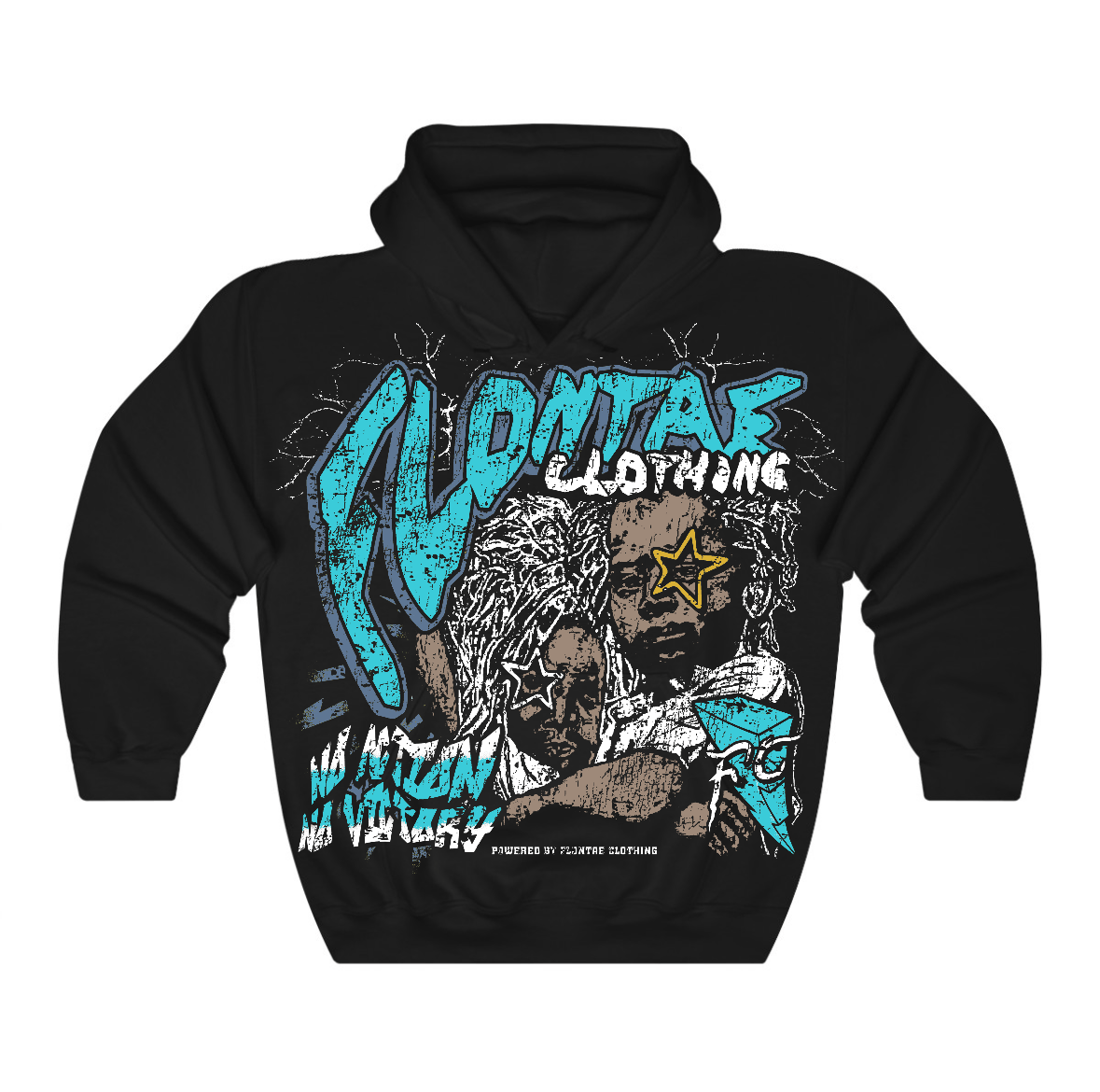 Gamma Blue 11s Flontae Hoodie No Action Graphic