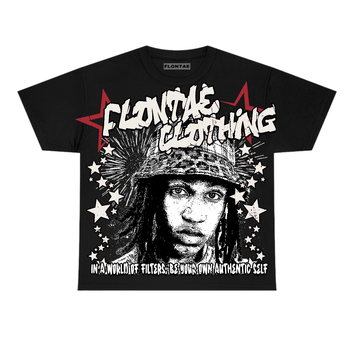 Valentine's Day 4s Flontae T-Shirt Be Yourself Graphic