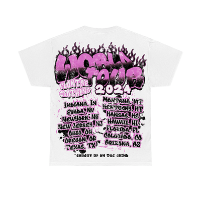 Hyper Violet 4s Flontae T-Shirt Intelligence Graphic