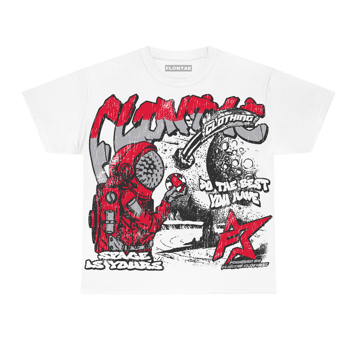 Toro Bravo 4s Flontae T-Shirt Space Is Yours Graphic